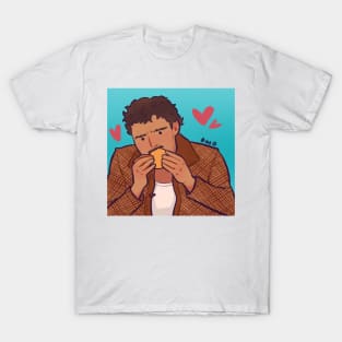 Pedro Pascal eating bread with avocado T-Shirt